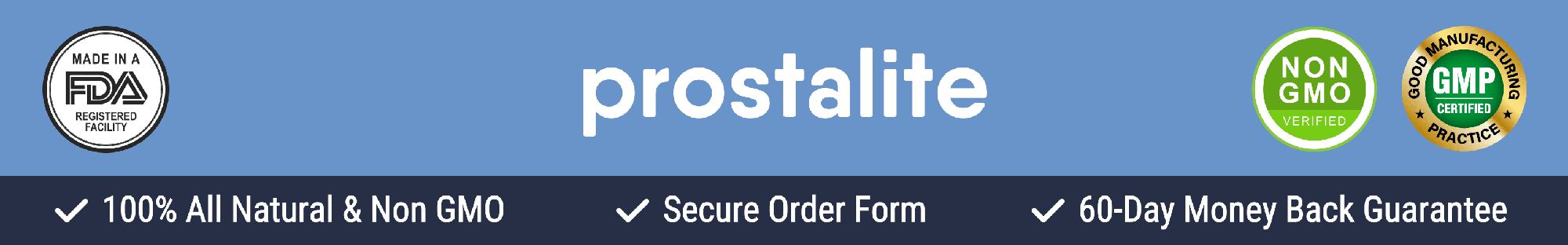 ProstaLite Quality Assured