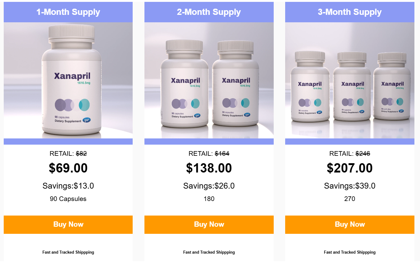 Xanapril Price Details