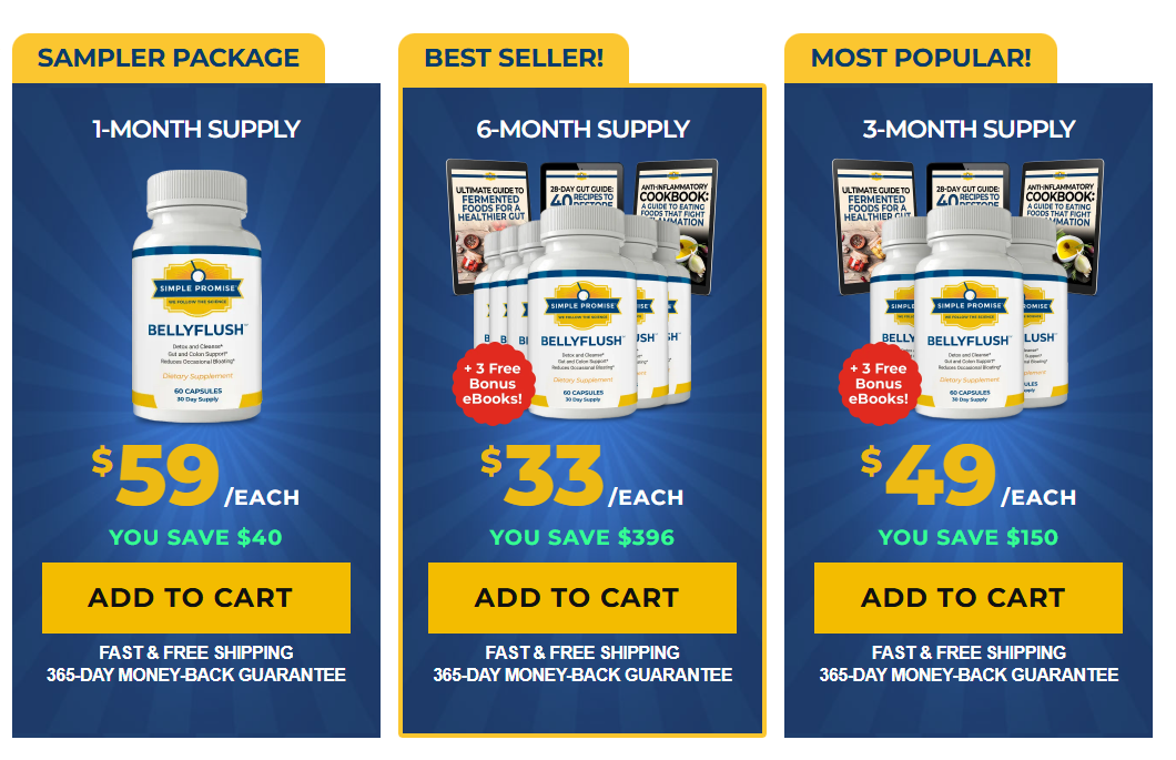 BellyFlush Pricing